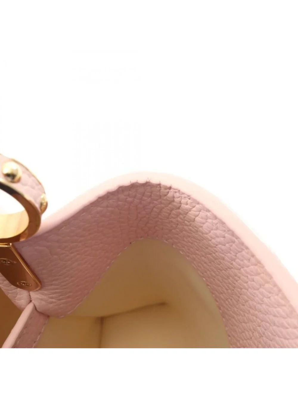 Louis Vuitton Handbag Capucines BB 2-Way Pink Leather